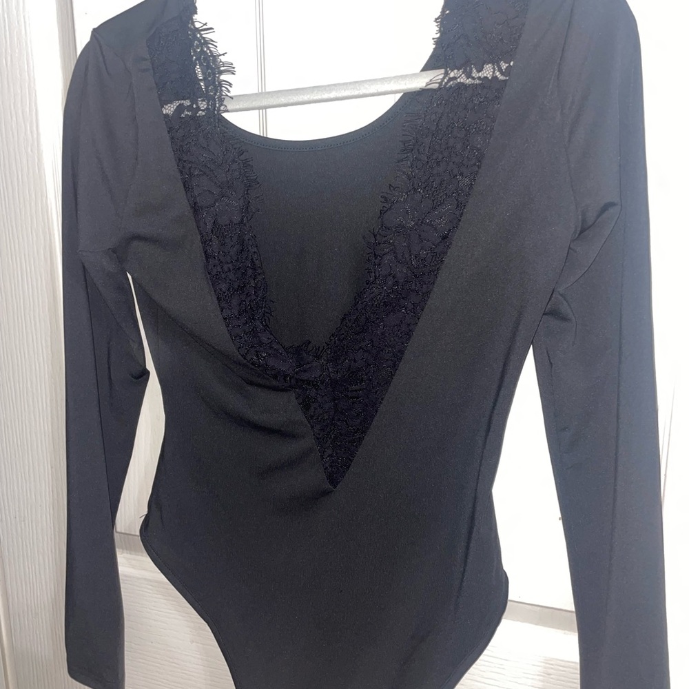 Sexy Lace Up Bodysuit size Medium fits S/M